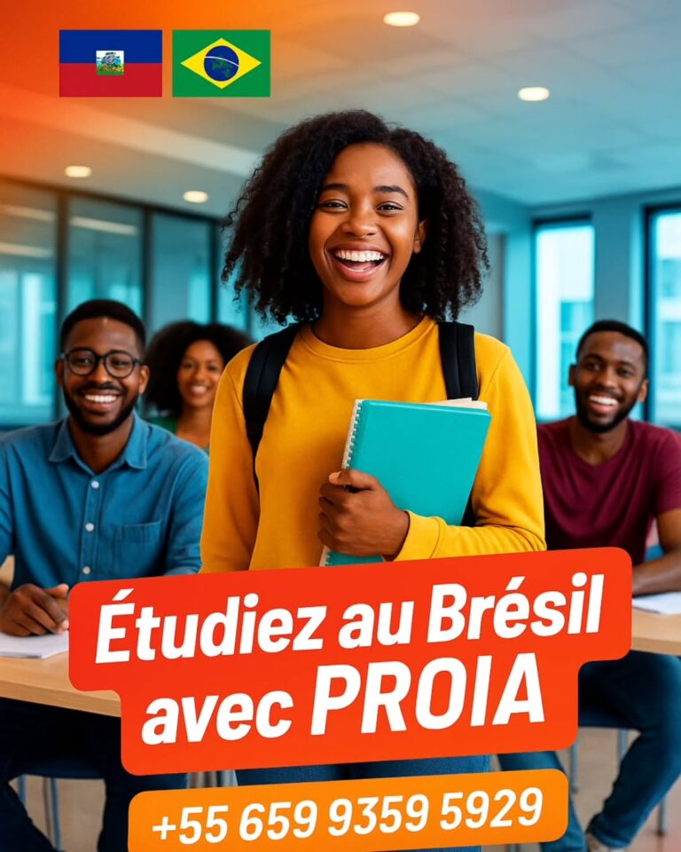 O PROIA já está no Haiti. Bora!